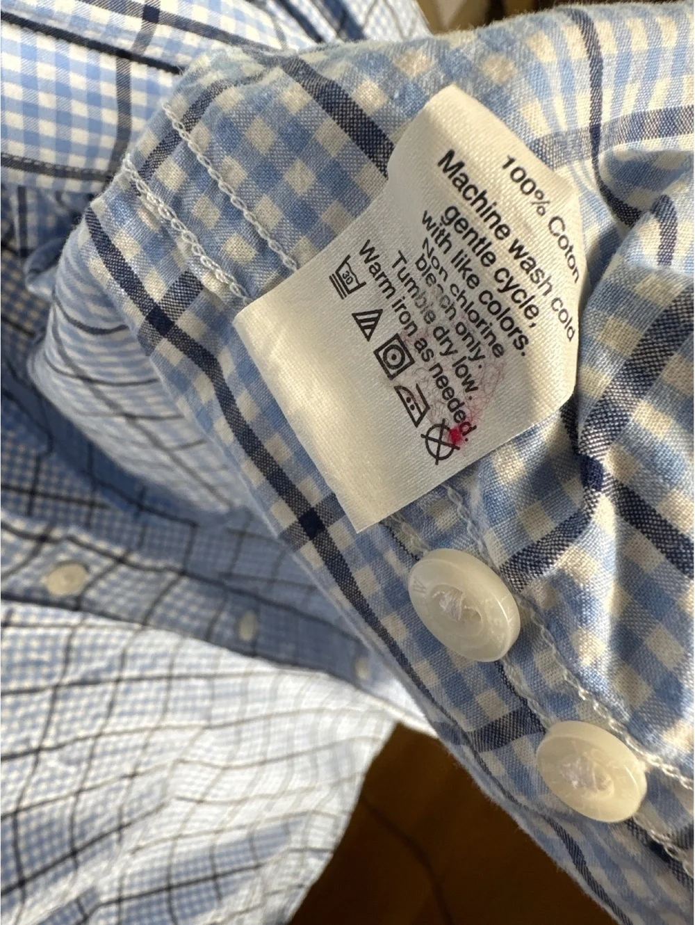 J.Crew Men's Long Sleeve Button-Down Check Shirt Size Large